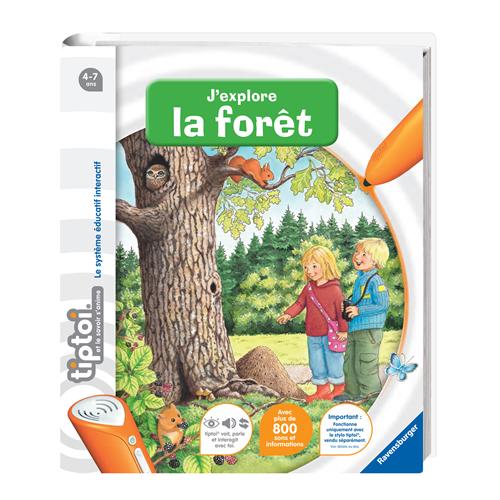 Livre Tiptoi J'explore la forêt Ravensburger